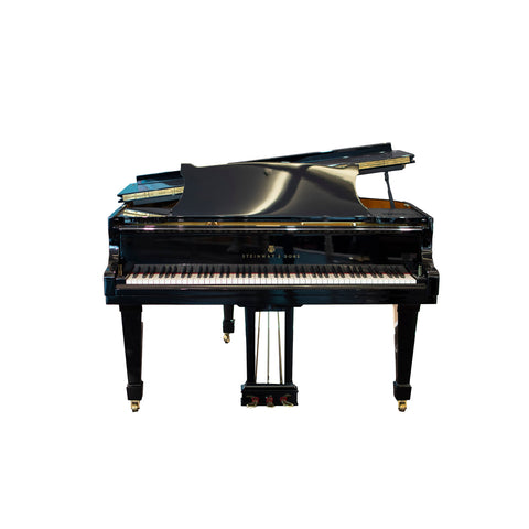 Steinway & Sons S-155 Grand Piano – Black (Pre-Owned) Steinway & Sons S-155 Grand Piano – Black (Pre-Owned)