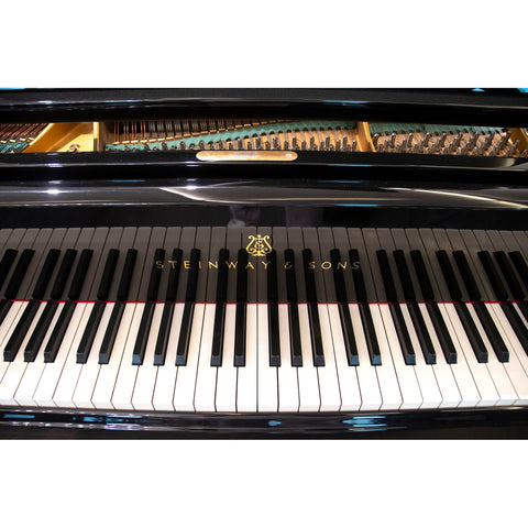 Steinway & Sons S-155 Grand Piano – Black (Pre-Owned) Steinway & Sons S-155 Grand Piano – Black (Pre-Owned)