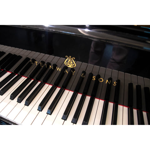 Steinway & Sons S-155 Grand Piano – Black (Pre-Owned) Steinway & Sons S-155 Grand Piano – Black (Pre-Owned)
