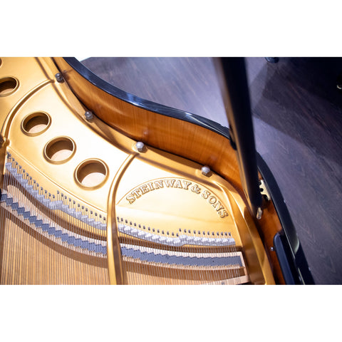 Steinway & Sons S-155 Grand Piano – Black (Pre-Owned) Steinway & Sons S-155 Grand Piano – Black (Pre-Owned)