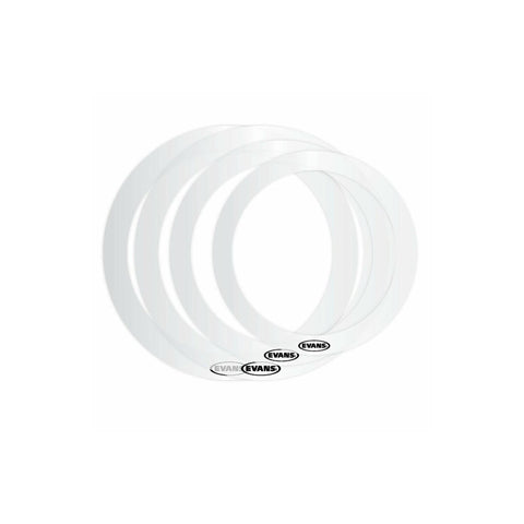 Evans 12" E-Ring Pack E12ER1 Overtone Control Rings Evans 12" E-Ring Pack E12ER1 Overtone Control Rings