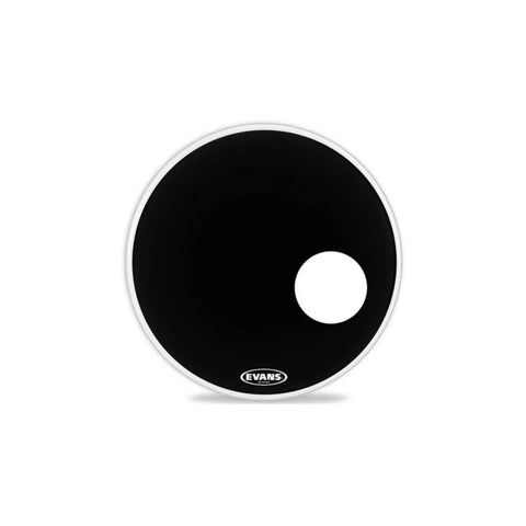 Evans Drum Head EQ3 Resonant Black BD20RB 20 Evans Drum Head EQ3 Resonant Black BD20RB 20