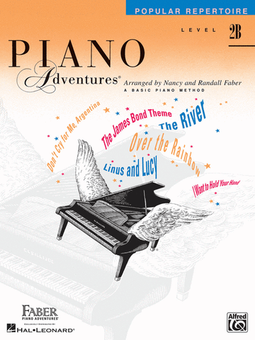 Faber Piano Adventures Piano Popular Repertoire Book Level 2B Faber Piano Adventures Piano Popular Repertoire Book Level 2B