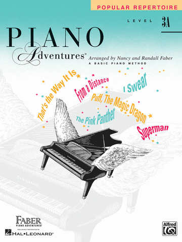 Faber Piano Adventures Piano Popular Repertoire Book Level 3A Faber Piano Adventures Piano Popular Repertoire Book Level 3A
