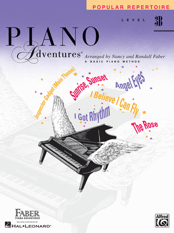 Faber Piano Adventures Piano Popular Repertoire Book Level 3B Faber Piano Adventures Piano Popular Repertoire Book Level 3B