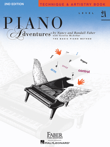 Faber Piano Adventures Piano Tech & Artistry Book Level 2A Faber Piano Adventures Piano Tech & Artistry Book Level 2A
