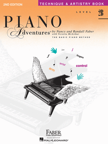 Faber Piano Adventures Piano Tech & Artistry Book Level 2B Faber Piano Adventures Piano Tech & Artistry Book Level 2B