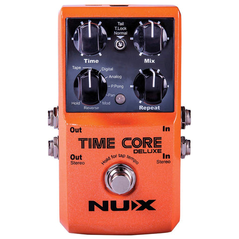NUX Guitar Pedal Time Core Delx Orange NUX Guitar Pedal Time Core Delx Orange