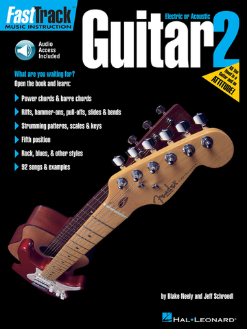 Hal Leonard Guitar Fast Track Electic or Acoustic 2 Audio Hal Leonard Guitar Fast Track Electic or Acoustic 2 Audio