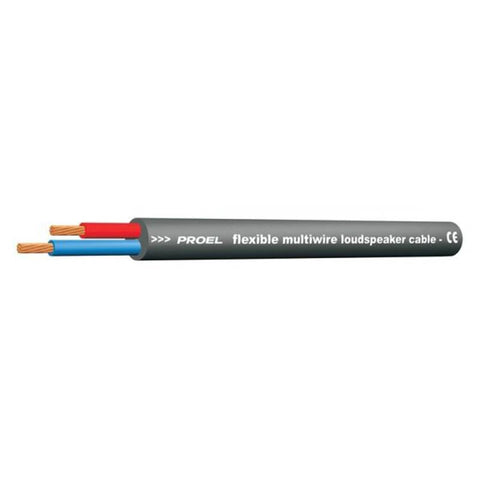 Proel HPC620BK PROF SPEAKER CABLE 2x2 5 D 8 20 - BK Proel HPC620BK PROF SPEAKER CABLE 2x2 5 D 8 20 - BK