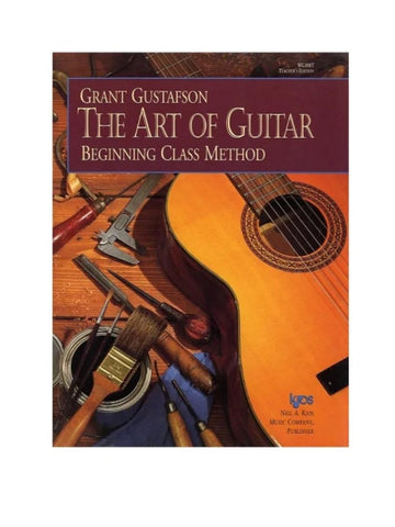 Kjos Guitar Art of Beginning Class Kjos Guitar Art of Beginning Class