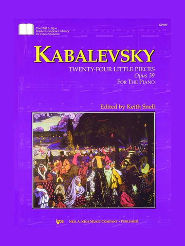Kjos Piano 24 Little Pieces, Opus 39 Kjos Piano 24 Little Pieces, Opus 39