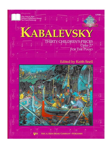 Kjos Piano 30 Children'S Pieces, Opus 27 Kjos Piano 30 Children'S Pieces, Opus 27