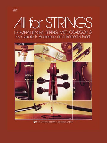 Kjos Piano All for Strings Book 3 Kjos Piano All for Strings Book 3