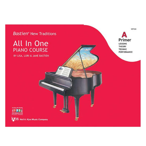 Kjos Piano Bastien New Trad. All In One, Primer A Kjos Piano Bastien New Trad. All In One, Primer A