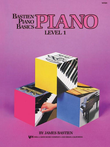 Kjos Piano Bastien Piano Basics - Level 1 - Piano Kjos Piano Bastien Piano Basics - Level 1 - Piano