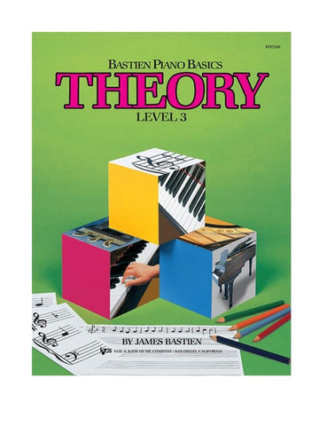 Kjos Piano Bastien Piano Basics, Level 3, Theory Kjos Piano Bastien Piano Basics, Level 3, Theory