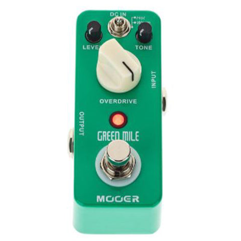 MOOER Green Mile Overdrive Pedal MOOER Green Mile Overdrive Pedal