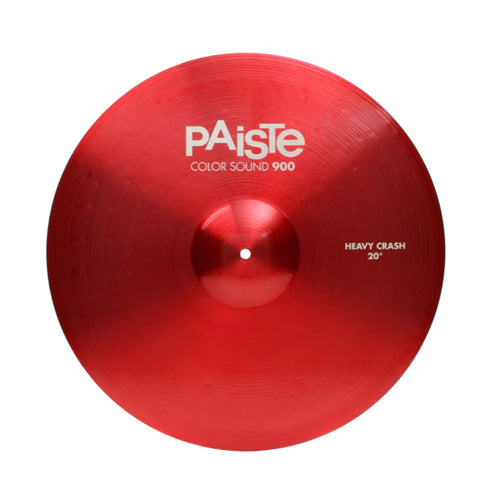 Paiste 900 Series Heavy Crash Cymbal 20" - Red Paiste 900 Series Heavy Crash Cymbal 20" - Red