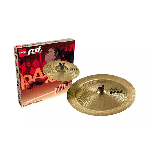 Paiste PST 3 Effects Pack 63FXPK 10splash /18 china cymbals Paiste PST 3 Effects Pack 63FXPK 10splash /18 china cymbals