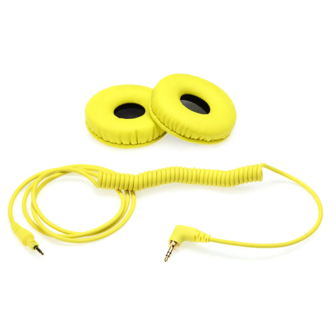 Pioneer HDJ-CUE1 Cable&Earpads HC-CP08-Y  Yelow Pioneer HDJ-CUE1 Cable&Earpads HC-CP08-Y  Yelow