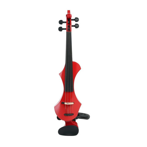 GEWA Electric Violin with Case 401661 Red 4/4 GEWA Electric Violin with Case 401661 Red 4/4