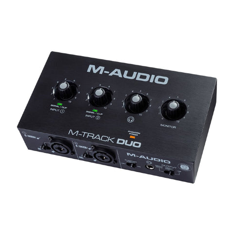 M-Audio 2-In 2-Out USB Audio Interface MTRACKDUO M-Audio 2-In 2-Out USB Audio Interface MTRACKDUO