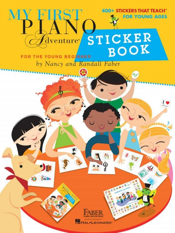 Hal Leonard My First Piano Adventure Sticker Book Hal Leonard My First Piano Adventure Sticker Book