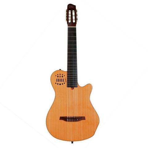 Godin Electro-Classical Guitar W Case 7 SA Nat 4/4 Godin Electro-Classical Guitar W Case 7 SA Nat 4/4