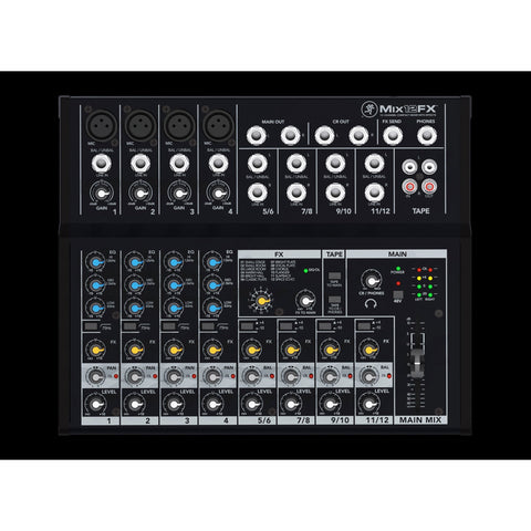 Mackie 12-Channel Mixer with FX 230V EU MIX12FX