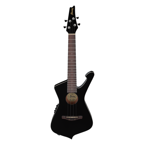 Ibanez Semi-Acoustic Ukulele UICT10-BK Ibanez Semi-Acoustic Ukulele UICT10-BK
