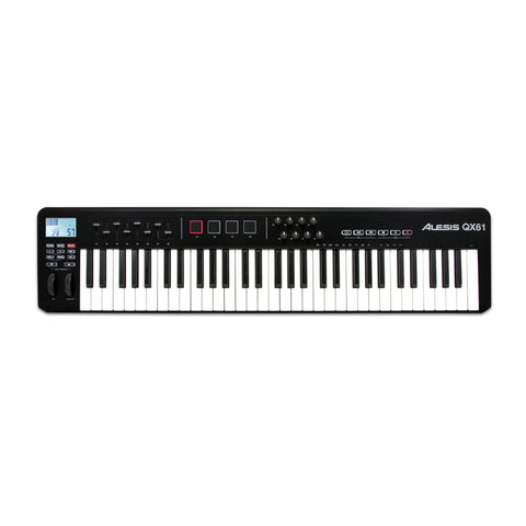 ALESIS QX61 61-Key Advanced MIDI Keyboard Controller ALESIS QX61 61-Key Advanced MIDI Keyboard Controller