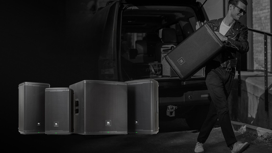 JBL EON Series Portable PA Speakers for Live Sound