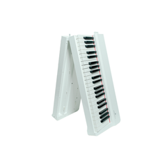 Steiner FP-88PRO Folding Portable Keyboard - White