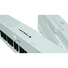 Steiner FP-88PRO Folding Portable Keyboard - White
