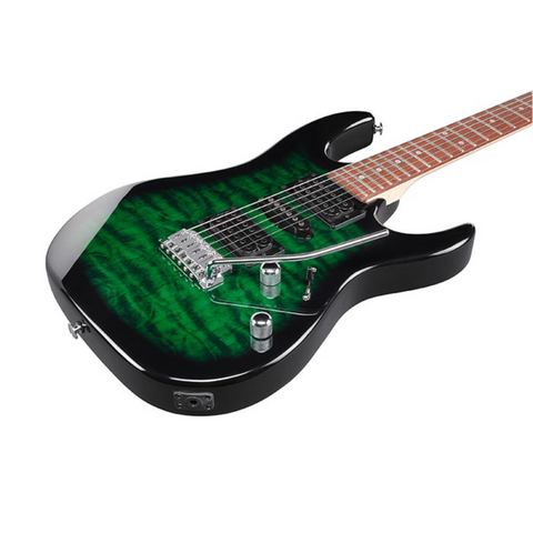 Ibanez GRX70QA-TEB Electric Guitar - Emerald Burst