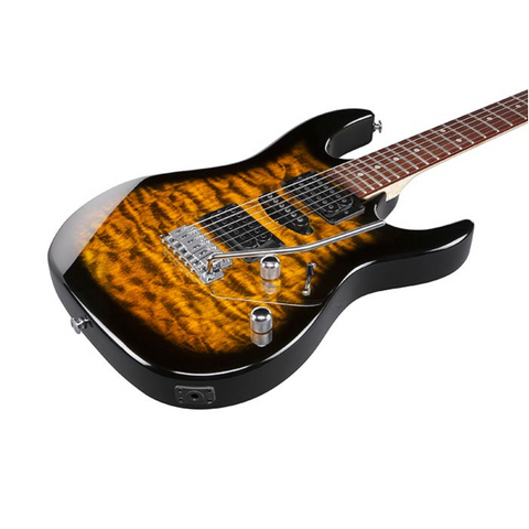 Ibanez GRX70QA-SB Electric Guitar - Sunburst