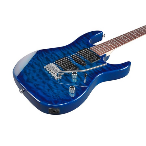 Ibanez GRX70QA-TBB Electric Guitar - Blue Burst