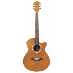 De Salvo AG2CEQWNT Mini Jumbo Acoustic Guitar with Cutaway