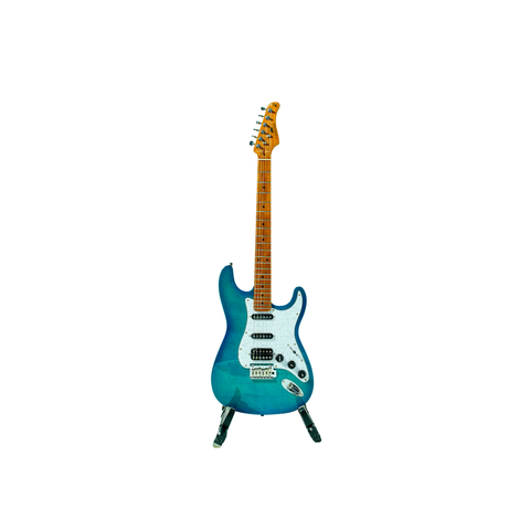 Steiner ST-657 Electric Guitar Launch Pack – Blue