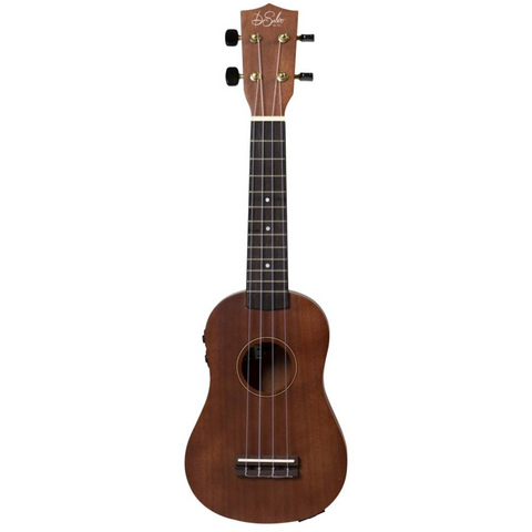 De Salvo UKMSEQ Soprano Ukulele - Mahogany