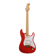 Fender Limited Edition Stratocaster - Fiesta Red with Gold - Electric Guitar | Melodica Music Store Dubai