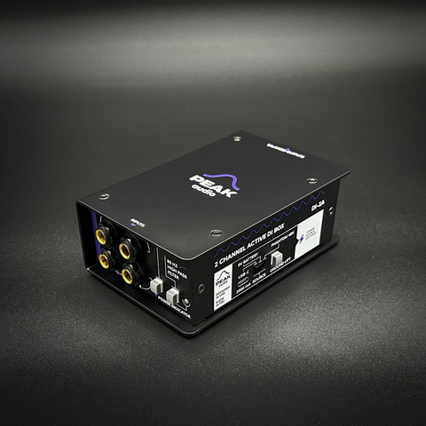 Peak Audio DI-2A Phantom Powered 2-Channel Active DI Box