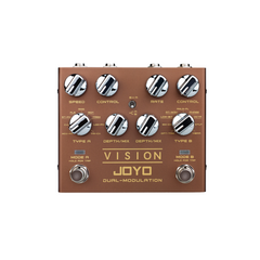 دواسة تأثير الجيتار JOYO R-09 Vision ذات التعديل المزدوج