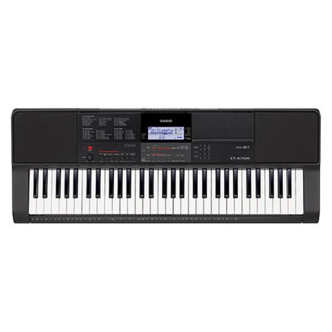 Casio Keyboard CT-X700 With AD-E95100 AC adapter