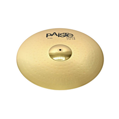 Paiste 101 Brass 20-inch ride cymbal, angled view