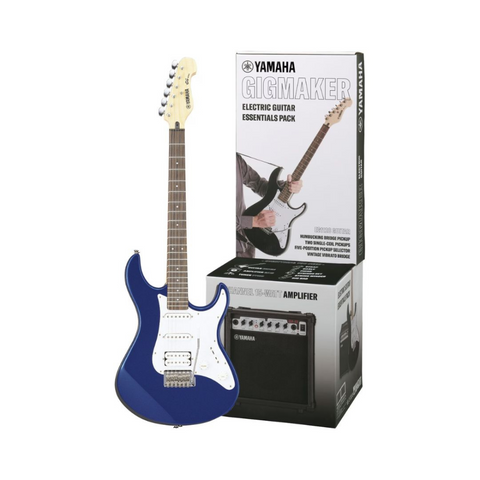 Yamaha EG112GPII Electric Guitar Pack - Metallic Blue