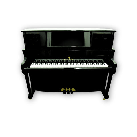 Heinrich  HN-125E  Upright Piano  -  Black