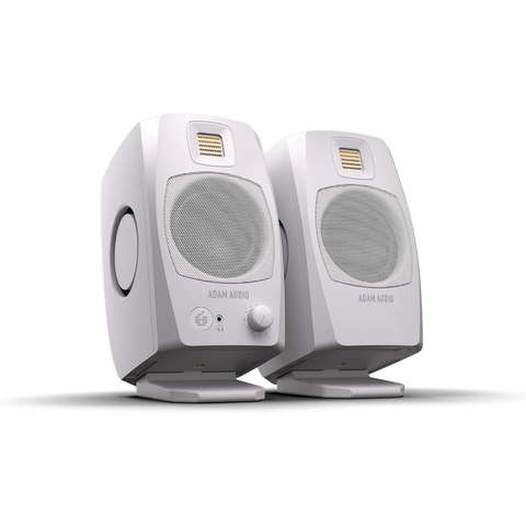 ADAM Audio D3V White Active Desktop Studio Monitors (Pair)
