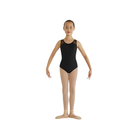 Bloch Girls Miame Heart Mesh Leotard
